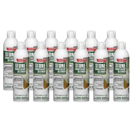 Chase Products Champion Sprayon Stone Countertop Cleaner net 19 oz. Case: 12 cans., 12PK 5137